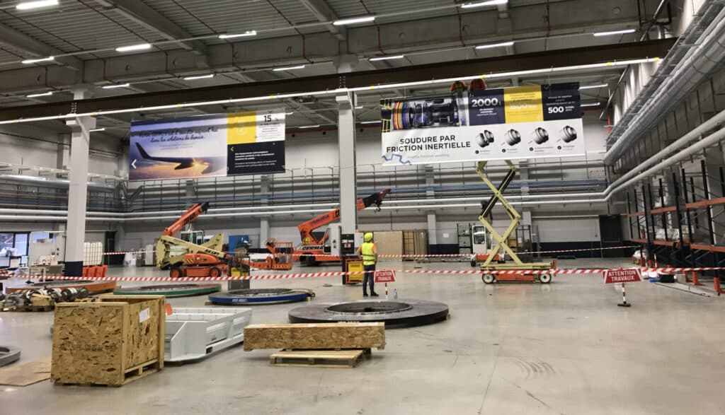 Nacelles installation Nacelles installation